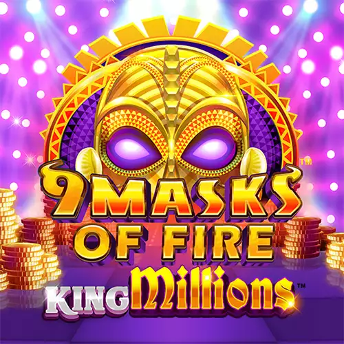 9 Masks Of Fire King Millions ロゴ