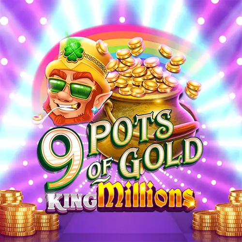 9 Pots of Gold King Millions ロゴ