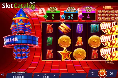 Скрин2. Hyper Gold All In слот