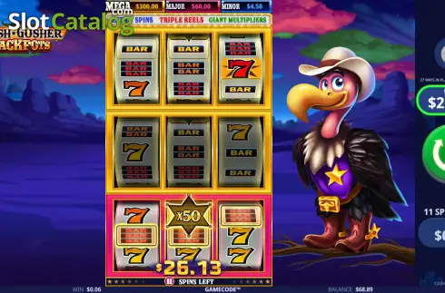 Скрін3. Cash Gusher Jackpots слот
