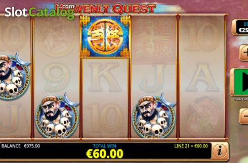 Bildschirm3. Heavenly Quest slot