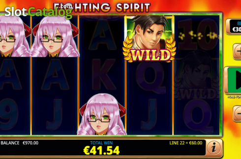 Bildschirm6. Fighting Spirit slot