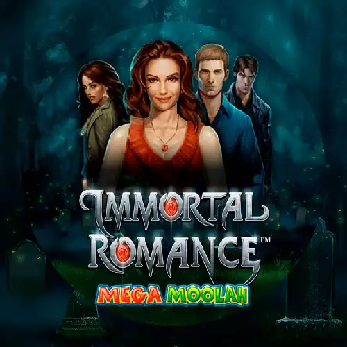 Immortal Romance Mega Moolah Логотип