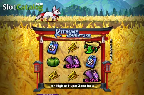 Skärmdump2. Kitsune Adventure slot