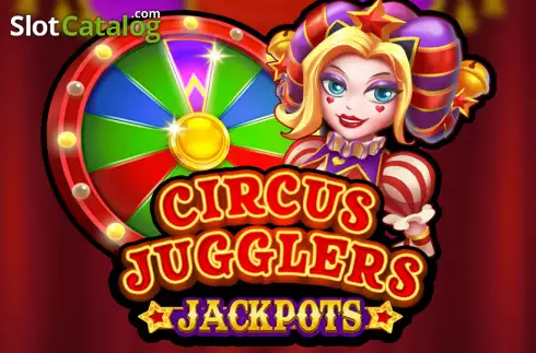 Circus Jugglers Jackpots Logotipo