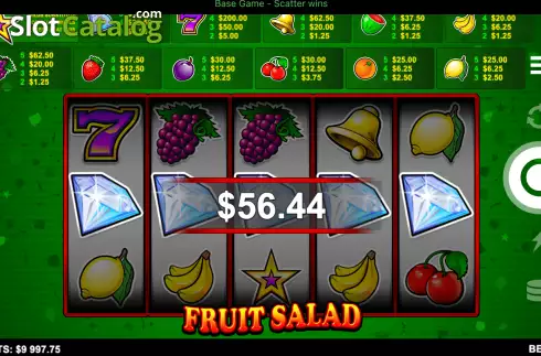 画面4. Fruit Salad カジノスロット