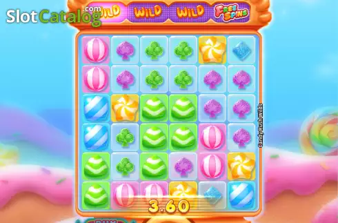 Win screen 2. Candy Rush Wilds slot