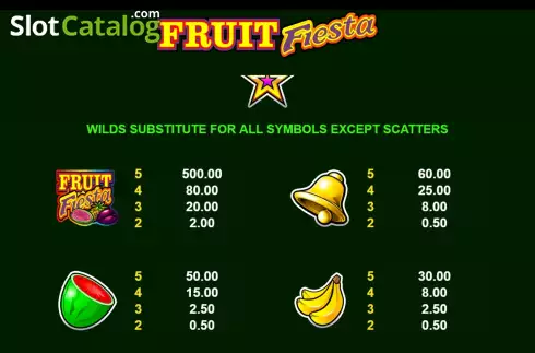 Bildschirm7. Fruit Fiesta 9 Line slot