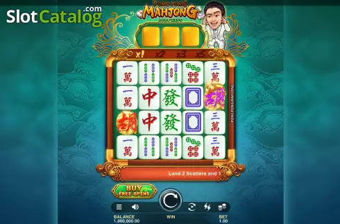 Game Screen. Pong Pong Mahjong slot
