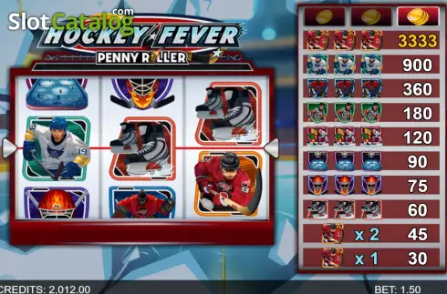 Captura de tela2. Hockey Fever Penny Roller slot