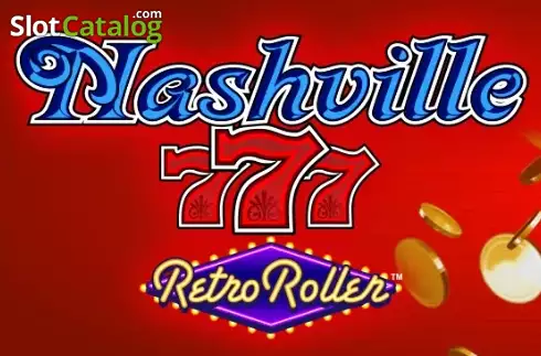 Nashville 777 Retro Roller Logo