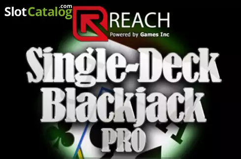 Single Deck Blackjack (Games Inc) Machine à sous