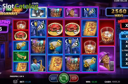 Free Spins 5. Jazz of New Orleans Megaways slot