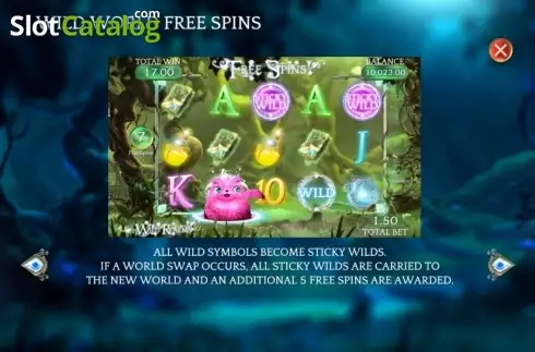 Paytable 7. Wild Realms slot