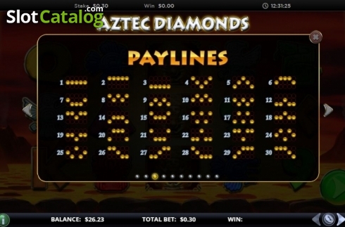Captura de tela6. Aztec Diamonds slot