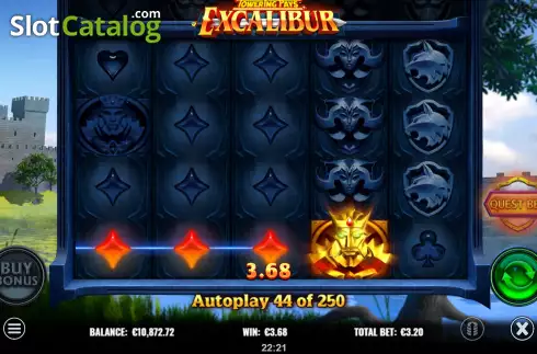 Captura de tela4. Towering Pays Excalibur slot