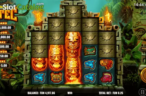 Bildschirm4. Towering Ways Aztec slot