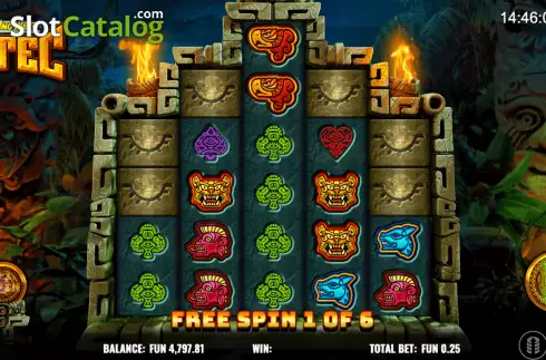 Bildschirm6. Towering Ways Aztec slot