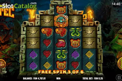Bildschirm7. Towering Ways Aztec slot