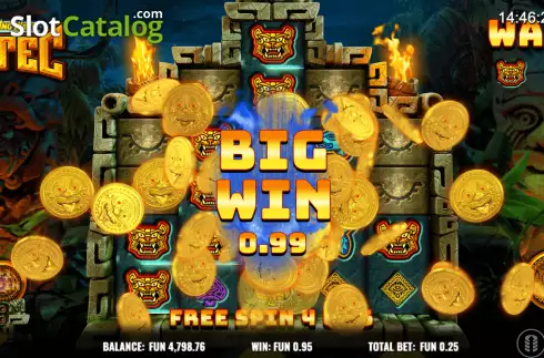 Big Win. Towering Ways Aztec slot