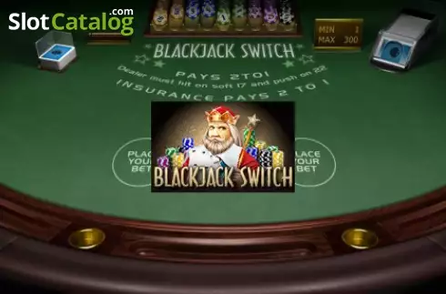 Blackjack 21 Switch Логотип