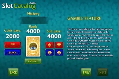 Paytable 4. Golden India Slots slot