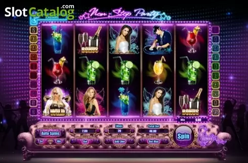 Game Workflow screen. Non-stop party slot