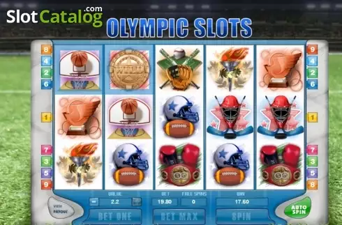 Ekran3. Olympic Slots yuvası