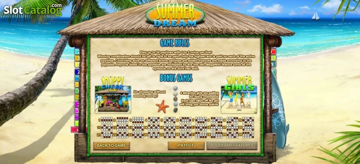 Игровой автомат summer dream игровой автомат обезьянка для андроид скачать бесплатно
