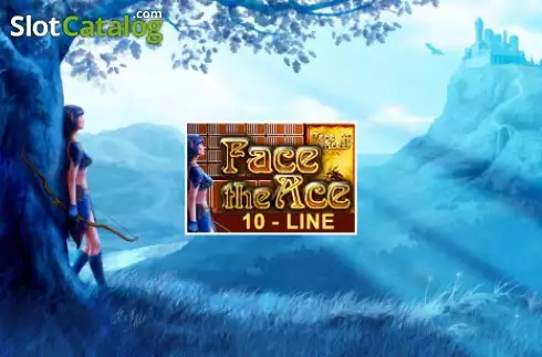 10-Line Face The Ace Logotipo
