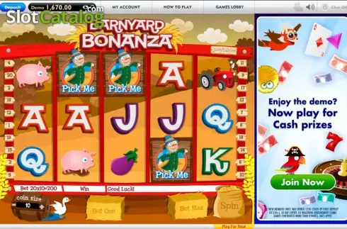 Win Screen 3. Barnyard Bonanza (Gamesys) slot