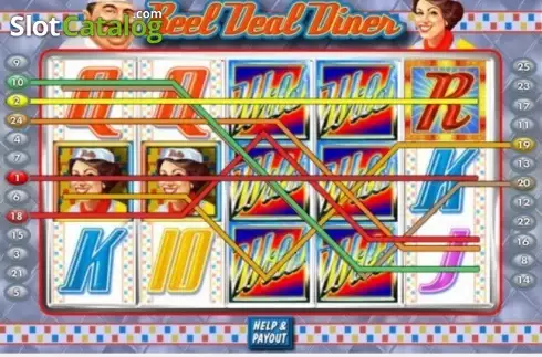 Bildschirm3. Reel Deal Diner slot