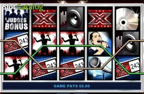 Win Screen . The X Factor slot