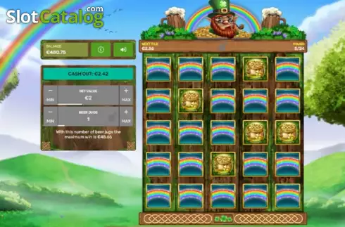 Game screen. Lucky O Miner slot
