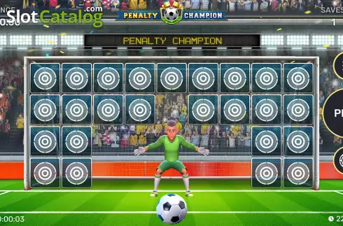 Game Screen. Penalty Champion slot