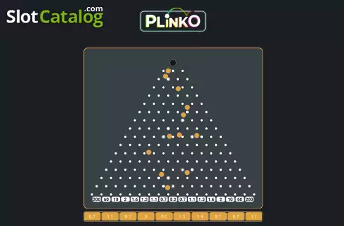 画面4. Plinko (Gaming Corps) カジノスロット