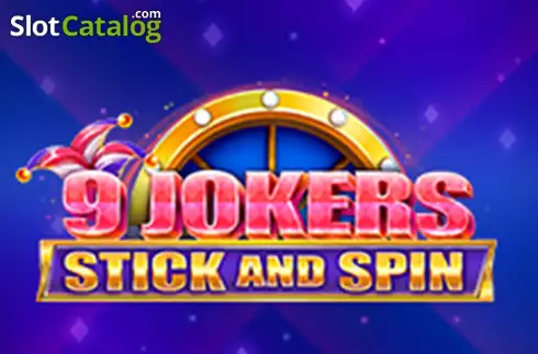 9 Jokers Stick and Spin Logotipo