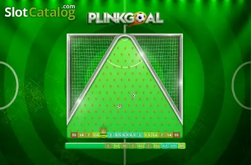 Game screen 3. Plinkgoal slot
