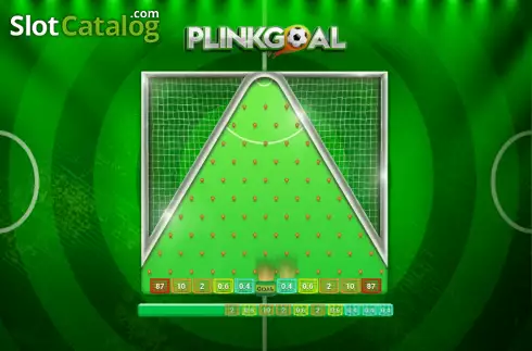 Win screen. Plinkgoal slot