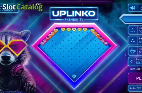 Skärmdump2. UPlinko Fashion TV slot