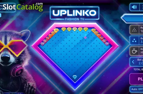 Win screen. UPlinko Fashion TV slot