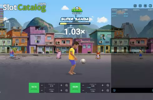 Skärmdump2. Samba Soccer slot
