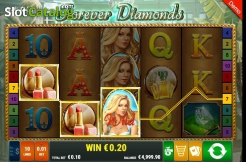 Bildschirm7. Forever Diamonds slot