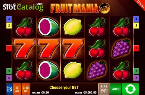 Bildschirm2. Fruit Mania RHFP slot