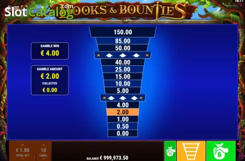 Gamble. Books and Bounties slot