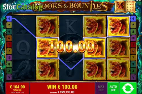 Free Spins. Books and Bounties slot