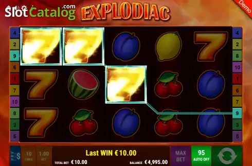 画面3. Explodiac (エクスプロディアック) カジノスロット