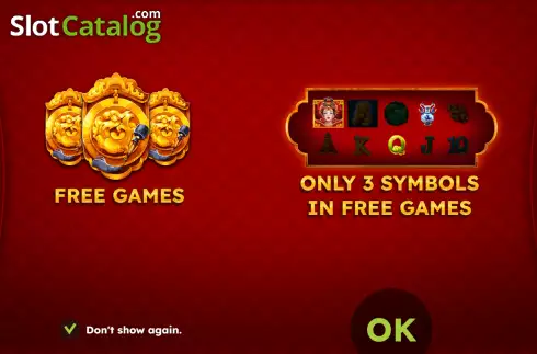 Screen2. Feng's Fortune slot