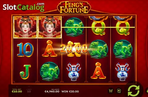 Schermo4. Feng's Fortune slot