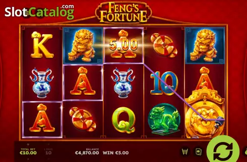 Schermo7. Feng's Fortune slot